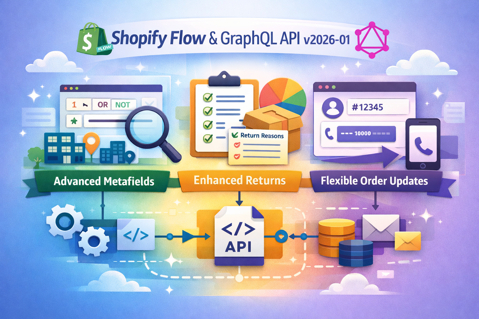 Shopify Flow upgrades to GraphQL Admin API v2026-01 – what it means for automations